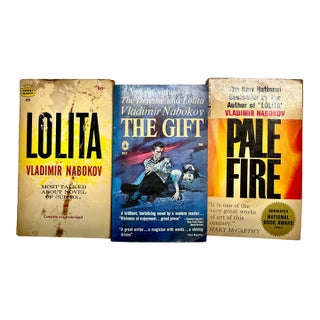 Vintage Softcovers Nabokov Lolita Gift Pale Fire Set/3 For Sale