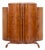 Fine Art Deco Amboyna Burr Table Top Cabinet, 1930s For Sale