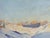 Blue Emil Donat, Sunset Over the Dolomites, Early 1900s, Oil on Canvas For Sale - Image 8 of 18