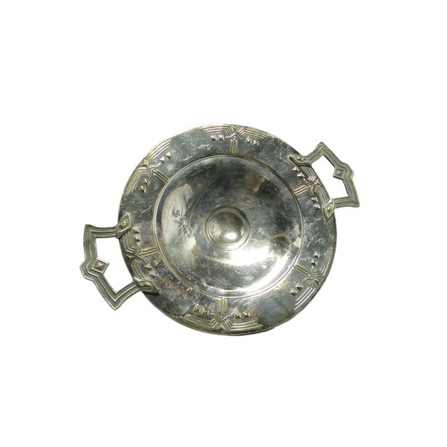 Art Nouveau Fruit Bowl on Stand, Sweden, 1900s For Sale - Image 5 of 6