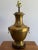 Brass Mid 20th Century Neoclassical Brass Urn Lamp With Foo Dog Handles For Sale - Image 8 of 8