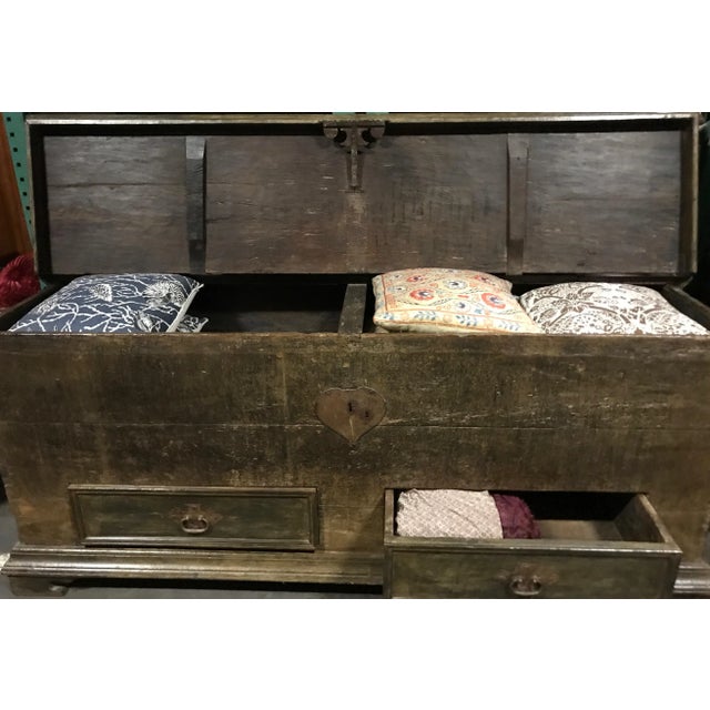 Contemporary 19th Century Brazilian Plantation Chest For Sale - Image 3 of 12