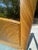 Gold Monumental Vintage Pencil Reed Rattan Canopy Bed, Queen Size For Sale - Image 8 of 12