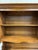 Late 20th Century Vintage Ethan Allen Heirloom Nutmeg Maple CRP Shutter Cabinet and Hutch For Sale - Image 5 of 17