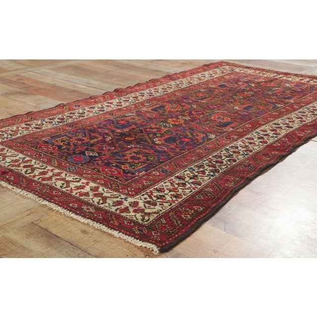 Antique Persian Malayer Rug Runner, 03'04 X 06'02 For Sale In Dallas - Image 6 of 9