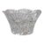 Vintage Bolsius France Clear Crystal Glass Taper or Tealight Candle Holder For Sale