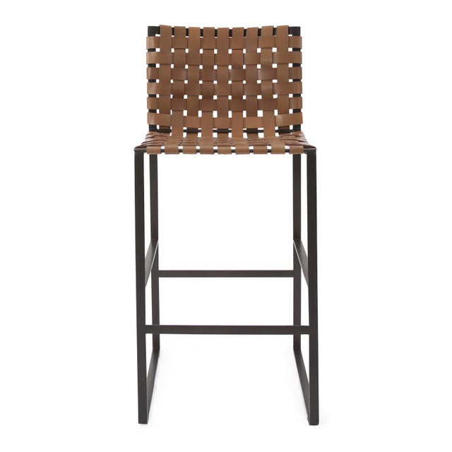 Mixing materials within a design adds a distinct level of interest to a piece. The Irving Barstool Chair is the perfect...