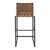 Mixing materials within a design adds a distinct level of interest to a piece. The Irving Barstool Chair is the perfect...