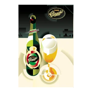 2014 Contemporary Danish Poster, Mads Berg - Tuborg Classic #2