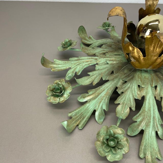 Large Florentiner Theatre Ceiling Light by Banci Firenze, Italy, 1960s For Sale - Image 4 of 17
