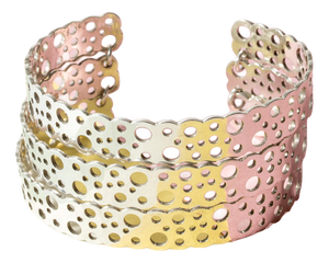 Silver Lace Cuff by Liisa Vitali from Nesto, 1972