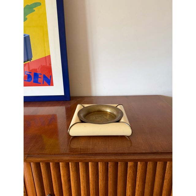 Tommaso Barbi, Mid-Century Brass Ashtray, Italy 1970 For Sale - Image 6 of 8