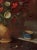 I. Ryazhsky. "Still life with a mug and flowers". Quiet lyrical still life full of melancholic sounds. Signature in the...