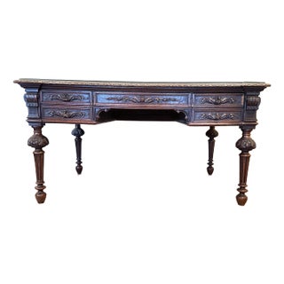Antique Victorian-Style Writing Desk For Sale