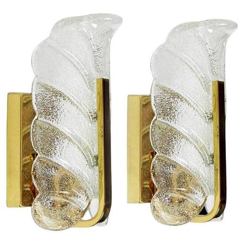 Brass Wall Scones by Fagerlund for Orrefors, 1960, Set of 2 For Sale - Image 13 of 13