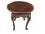 Late 20th Century Mersman Table. Made from Mahogany with oval top featuring ogee edge. The table is supported by long...
