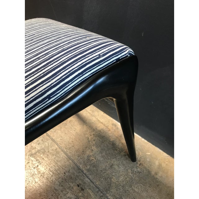 1950s Carlo De Carli Chairs Reupholstered With Vintage Fabric, Italy - Set of 8 For Sale - Image 11 of 13