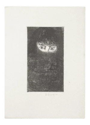 Gian Paolo Berto, The Eyes, Etching, 1970s