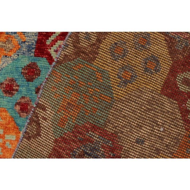 Contemporary Balochi Haley Hand Knotted Wool Rug - 6'7'' X 9'9'' For Sale In New York - Image 6 of 9