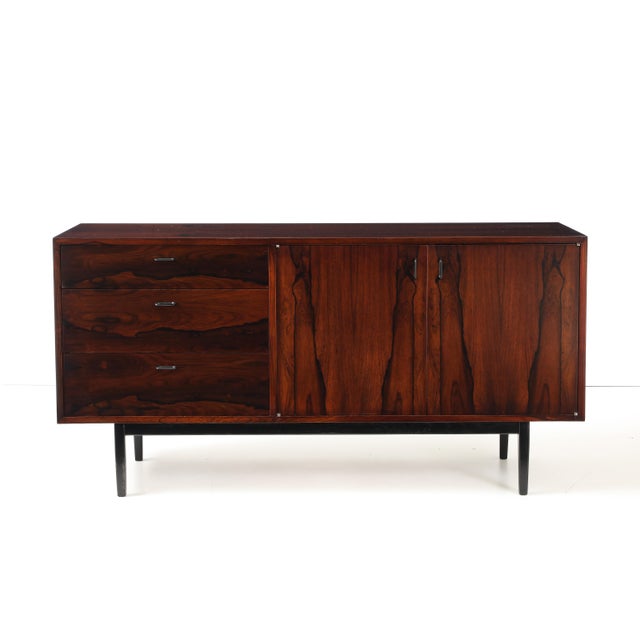 Wood Jack Cartwright for Founders Brazilian Rosewood Credenza For Sale - Image 7 of 16