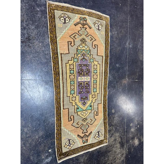 Turkish Yastik Rug 1'6" x 3'7" For Sale In Houston - Image 6 of 6