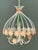 Vintage Tole Daisy Chandelier For Sale - Image 10 of 12