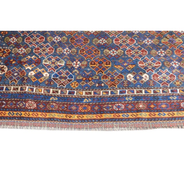 Antique Kurdish Rug 5'3'' X 8'3'' For Sale - Image 12 of 12