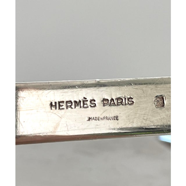 Hermès Hermès Paris Stirrup Form Frame or Card Holder Accessory For Sale - Image 4 of 9