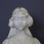 Sculpture representing a bust of a young woman in alabaster, Art Nouveau period, circa 1900, overall in good condition