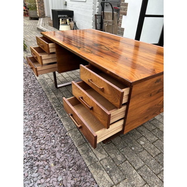 1960s Santos Rosewood Desk, 1960s For Sale - Image 5 of 8