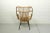 Wood Metal and Rattan Terrace or Lounge Chair from Rohé Noordwolde, 1960s For Sale - Image 7 of 10