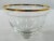 Metal Gold/Crystal Wine Glasses and Dessert Glass Bowls, Set of 12 For Sale - Image 7 of 13