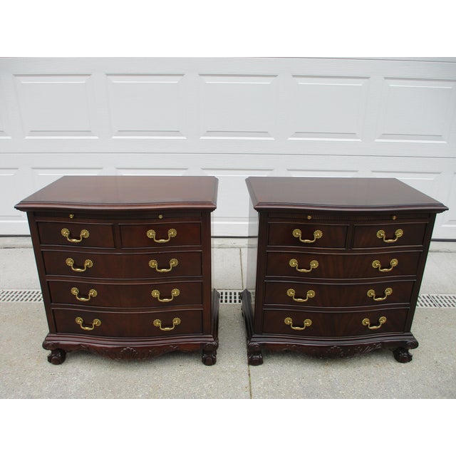 Drexel Heritage Heirloom Collection Mahogany Nightstands Chairish