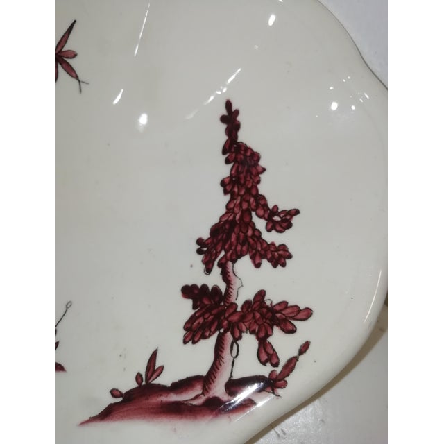 Vintage Serving Plate in Hand-Decorated Ceramic from Vecchia Milano, 1920s For Sale - Image 6 of 8