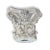 Vintage Italian concret Corinthian capital, a classical architectural element. It is characterized by its ornate design....
