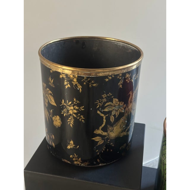 Card holder designed by Piero Fornasetti for Fornasetti in the 1950s, made in Italy. Made of silkscreened metal, plastic,...
