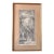 Signed Framed Vintage Portrait Print For Sale