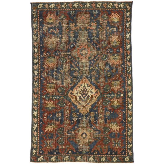Antique Turkish Oushak Rug, 03'04 X 05'04 For Sale - Image 10 of 10