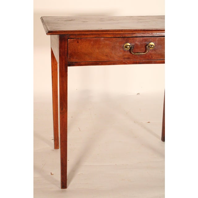 Wood George III Mahogany Writing / Occasional Table For Sale - Image 7 of 11