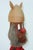 Mid-Century Modern Large Mid 20th Century Danish Modern Teak Viking Figurine, 1960's For Sale - Image 3 of 12