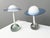 Glass Model 2701 Plutone Table Lamps in Glass by Daniela Puppa for Fontana Arte, Italy, 1981, Set of 2 For Sale - Image 7 of 7