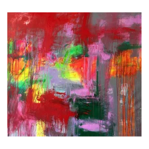 Mirtha Moreno Large Oil on Canvas Painting Titled: “Obscura” 2017