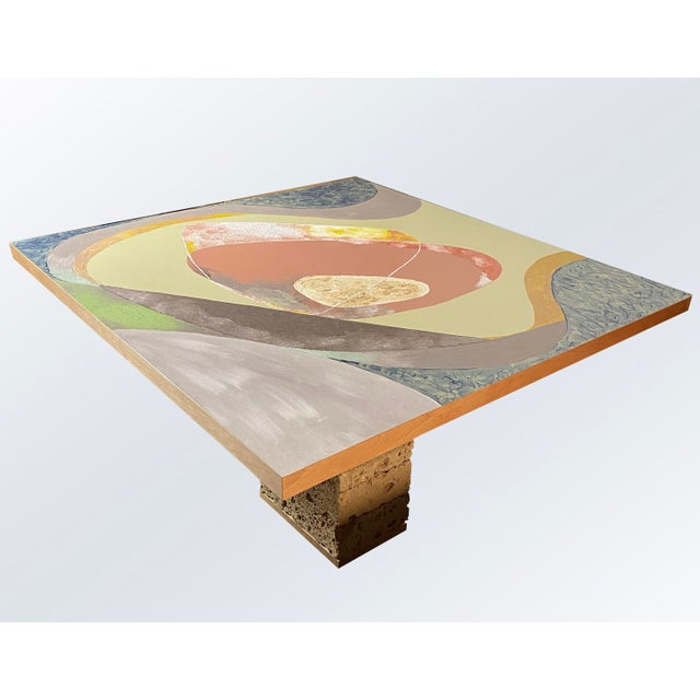 Contemporary Leonardo Table by Mascia Meccani for Meccani Design For Sale - Image 3 of 9