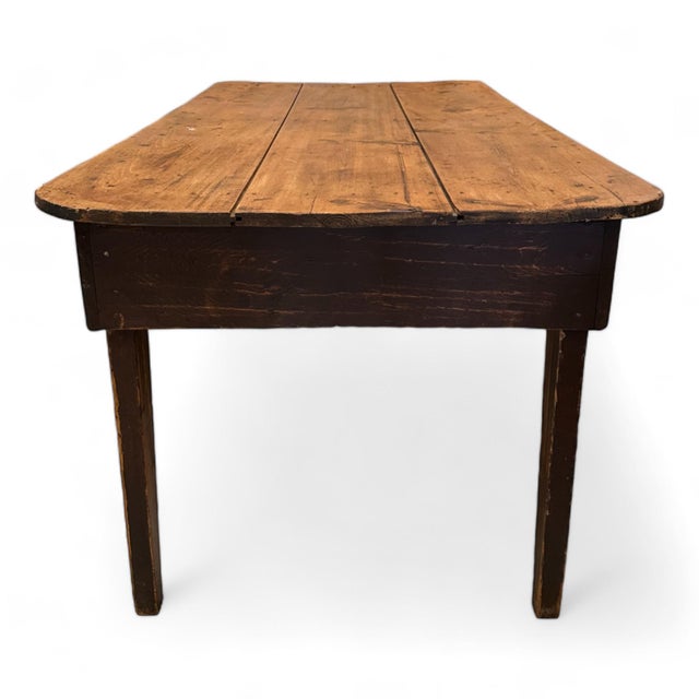 Rustic Farm Table For Sale - Image 4 of 5