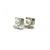 Italian 1990s Pair of Gucci Estate Mens Cufflinks Sterling Silver For Sale - Image 3 of 9