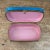 Pink Antique French Large Handpainted Turquoise and Pink Porcelain Dresser Box For Sale - Image 8 of 12