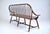 Vintage Hale of Vermont Windsor Spindle Back Prosper's Bench or Settee For Sale In Philadelphia - Image 6 of 13