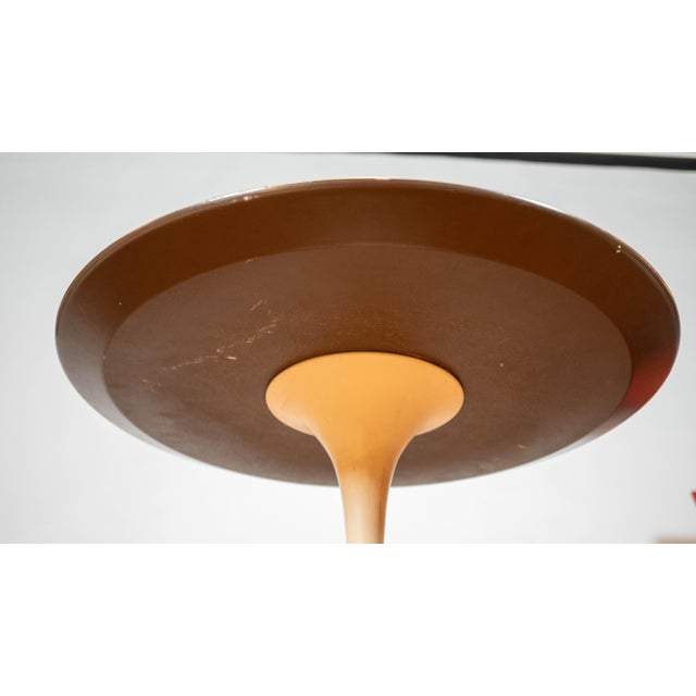 Brown 1960s Tulip Side Table Attributed to Eero Saarinen for Knoll Associates For Sale - Image 8 of 11