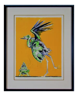 Graham Sutherland, Bird About to Take Flight, 1968
