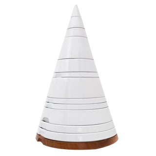 Model Cono Table Set by Ambrogio Pozzi for Pierre Cardin, France, 1960s, Set of 13 For Sale